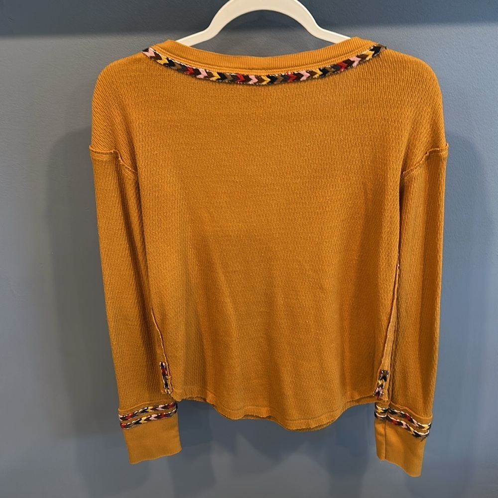 Free People Rainbow Thermal Top - Picture 5 of 6